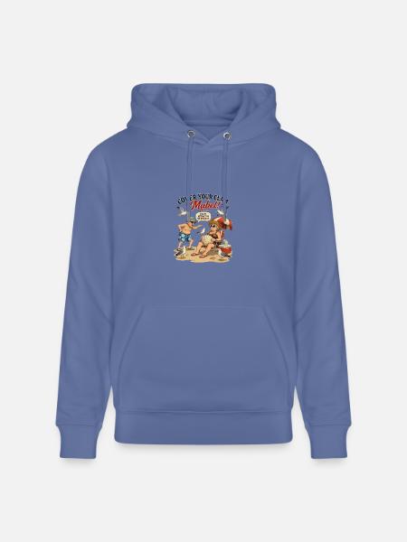 Cover Your Clam Mabel - Heavyweight Unisex Hoodie CRUISER by Stanley/Stella - bright blue