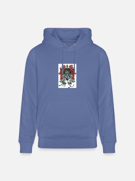 Mon-Key Revenge - Heavyweight Unisex Hoodie CRUISER by Stanley/Stella - bright blue