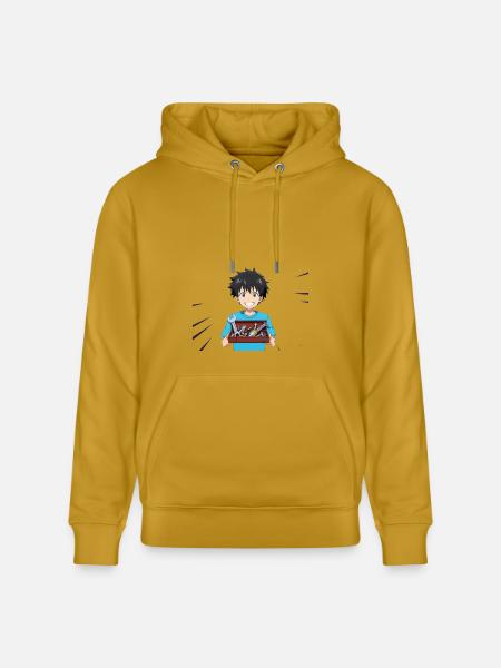 Toolbox Hero Kid - Heavyweight Unisex Hoodie CRUISER by Stanley/Stella - ochre