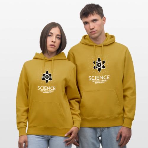 Science The Evolutionary Advocate White Design - Heavyweight Unisex Hoodie CRUISER by Stanley/Stella