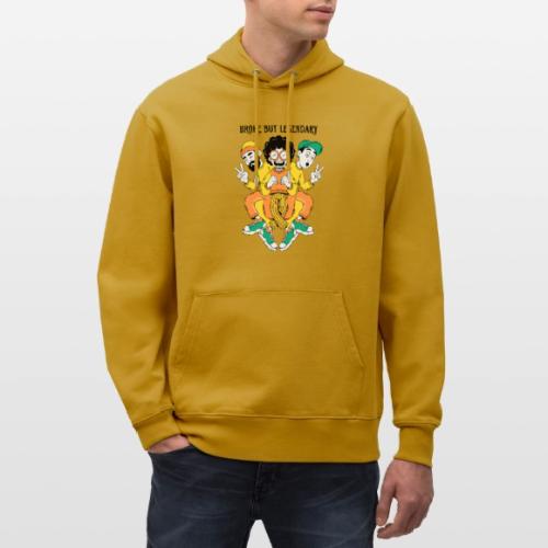 Legendary Broke Crew Retro - Heavyweight Unisex Hoodie CRUISER by Stanley/Stella