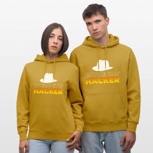 White Hat Hacker - Heavyweight Unisex Hoodie CRUISER by Stanley/Stella