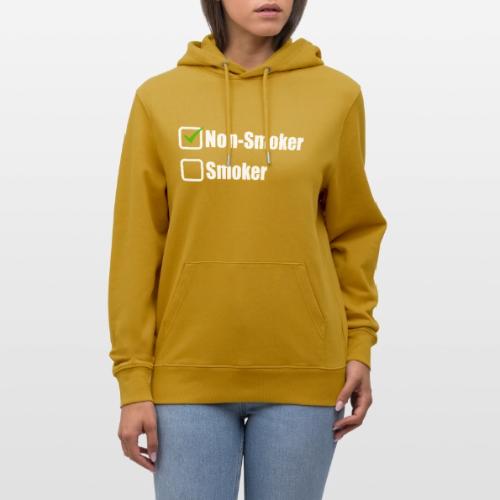 Non-smoker - Heavyweight Unisex Hoodie CRUISER by Stanley/Stella