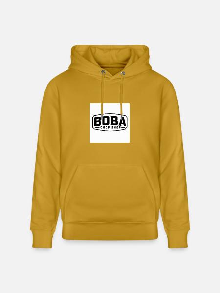 Boba Chop Shop Logo - Heavyweight Unisex Hoodie CRUISER by Stanley/Stella - ochre