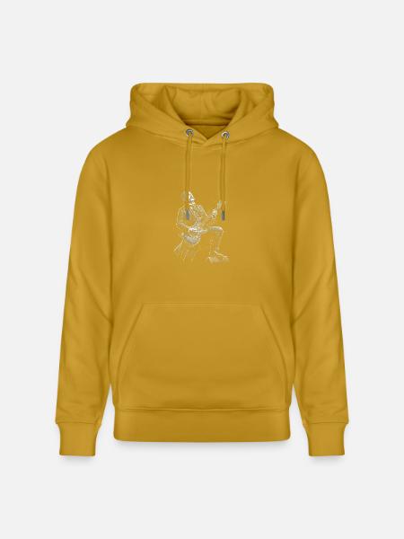 Chester A. Arthur Guitarist - Heavyweight Unisex Hoodie CRUISER by Stanley/Stella - ochre