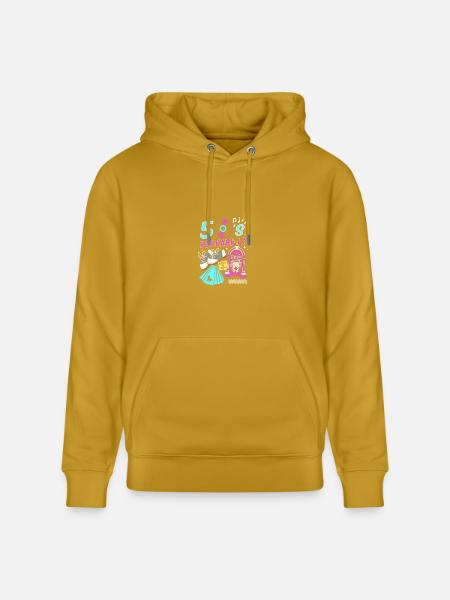 Sock Hop Party Rockabilly - Heavyweight Unisex Hoodie CRUISER by Stanley/Stella - ochre