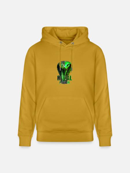 Royal Poison Serpent Split - Heavyweight Unisex Hoodie CRUISER by Stanley/Stella - ochre