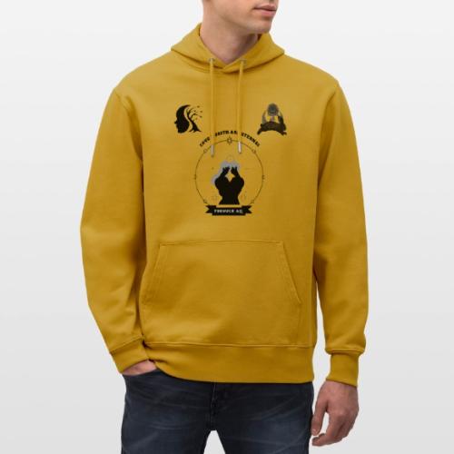 Love & Faith - Heavyweight Unisex Hoodie CRUISER by Stanley/Stella