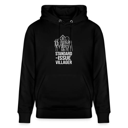 Standard-Issue Villagers (White on Color) - Heavyweight Unisex Hoodie CRUISER by Stanley/Stella