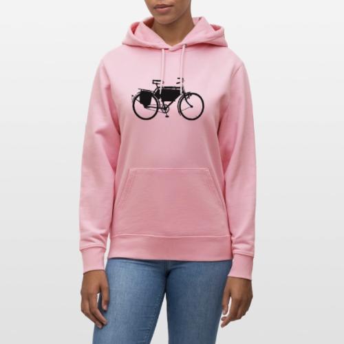 swiss_army_bike_bw - Heavyweight Unisex Hoodie CRUISER by Stanley/Stella