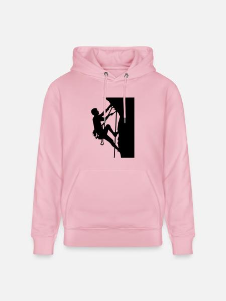 Climbing - Heavyweight Unisex Hoodie CRUISER by Stanley/Stella - pale pink