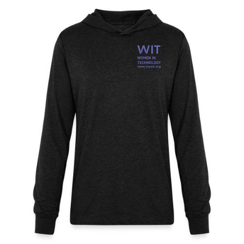 WIT: Explore. Pursue. Persist. Lead. (Purple) - Unisex Long Sleeve Hoodie Shirt