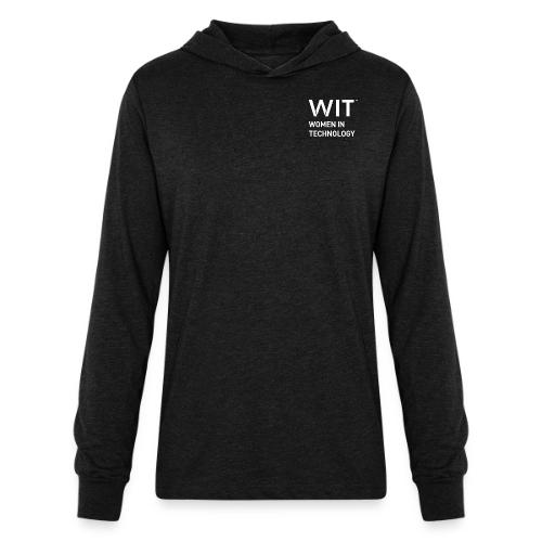 WIT Main Logo - Unisex Long Sleeve Hoodie Shirt