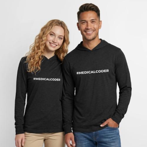 #medicalcoder - Unisex Long Sleeve Hoodie Shirt