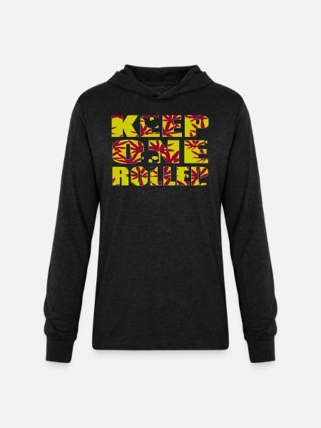 sweatshirt CLASSIC - Unisex Long Sleeve Hoodie Shirt - heather black
