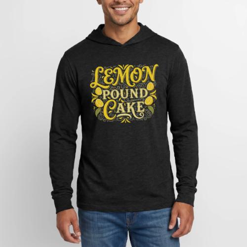 Lemon Pound Cake Vintage Flourish - Unisex Long Sleeve Hoodie Shirt
