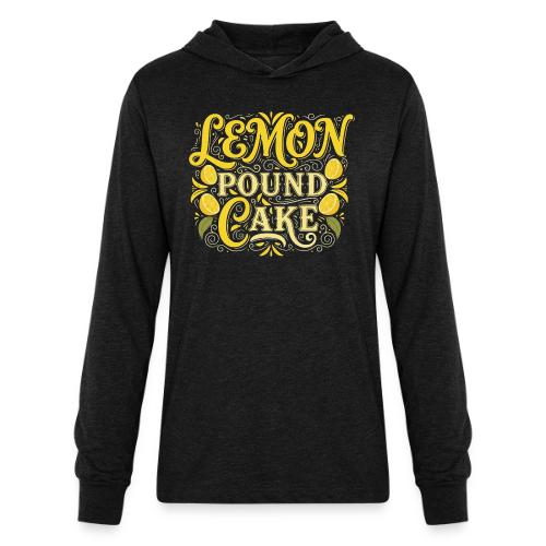 Lemon Pound Cake Vintage Flourish - Unisex Long Sleeve Hoodie Shirt