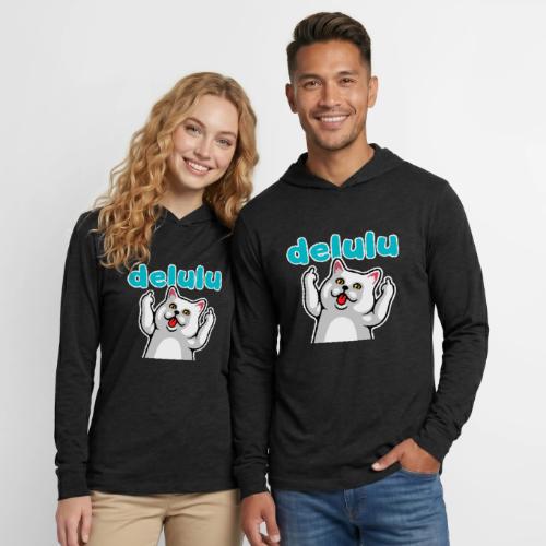DELULU - Unisex Long Sleeve Hoodie Shirt
