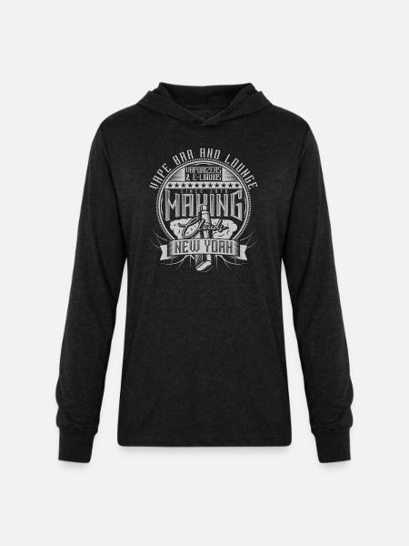 Making Clouds - Unisex Long Sleeve Hoodie Shirt - heather black