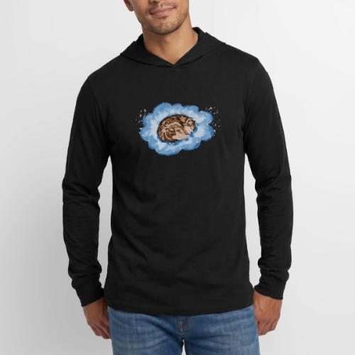 Sleepy husky - Unisex Long Sleeve Hoodie Shirt