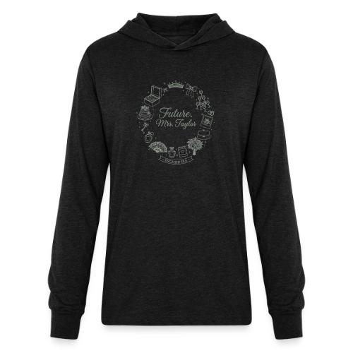 Future Mrs Minimalist Bridal Line Art - Unisex Long Sleeve Hoodie Shirt