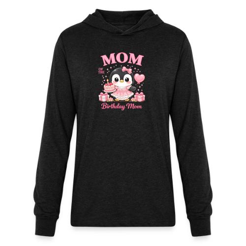 Cute Penguin Birthday Mom Kawaii Cake Balloon Gift - Unisex Long Sleeve Hoodie Shirt
