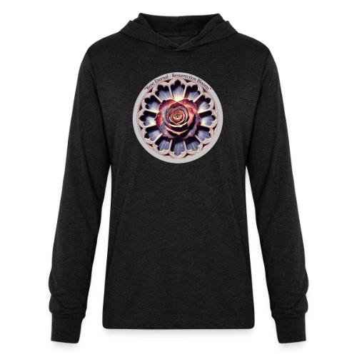 Easter Rose Resurrection T Shirt, Spring Gift - Unisex Long Sleeve Hoodie Shirt