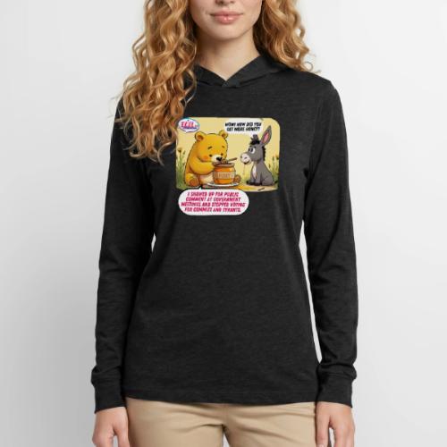 Honey Bear - Fire Tyrants - Unisex Long Sleeve Hoodie Shirt