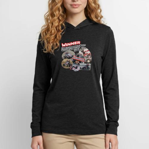 Luke Hall - Eldora Speedway FFN#1 Design 2 - Unisex Long Sleeve Hoodie Shirt