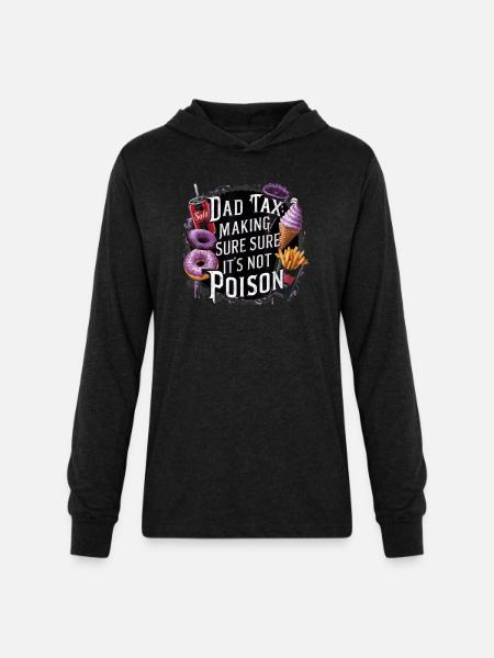 Making Poison Fathers Day - Unisex Long Sleeve Hoodie Shirt - heather black
