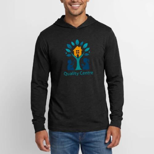 Quality Learning Center on Slim Fit Rib Women's - Unisex Long Sleeve Hoodie Shirt