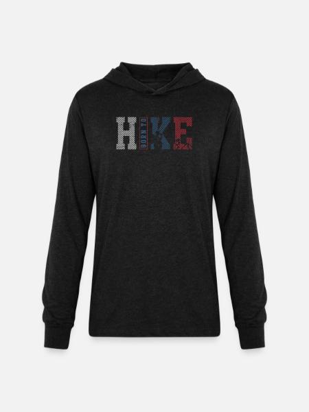 Tokyo Bold Rope Text Distressed - Unisex Long Sleeve Hoodie Shirt - heather black
