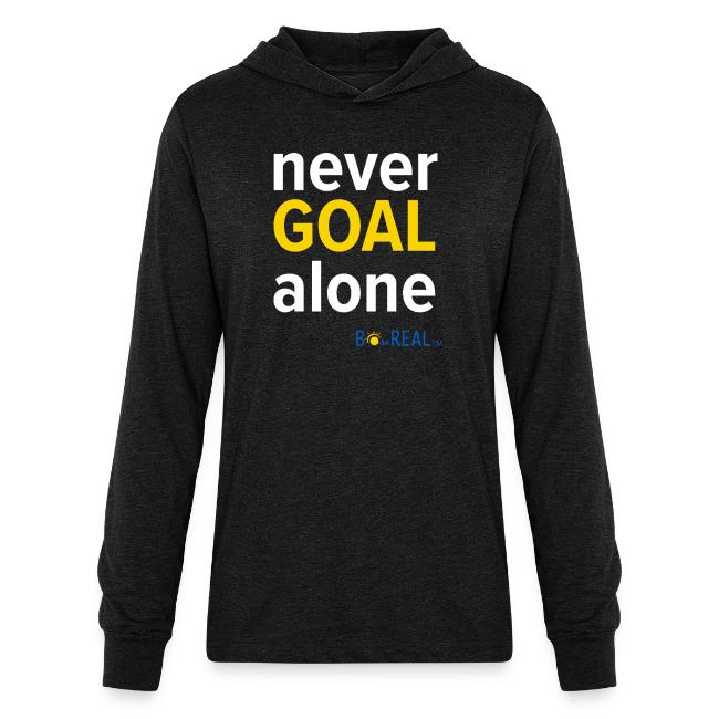 Never GOAL Alone - Black/Navy