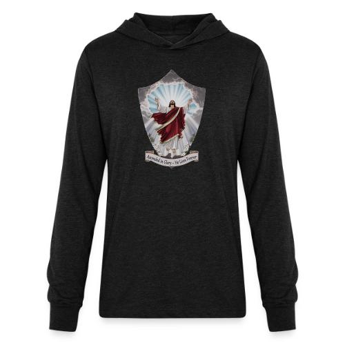 Easter Ascended in Glory T Shirt,Resurrection Gift - Unisex Long Sleeve Hoodie Shirt