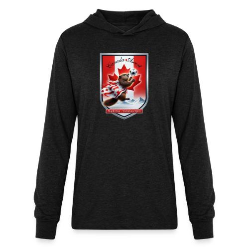 Canada Beaver Ascent T-Shirt, Canadian Pride Gift - Unisex Long Sleeve Hoodie Shirt