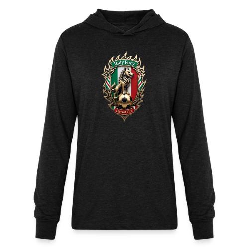 Italy Wolf Fury T-Shirt, Italian Flag Pride Gift - Unisex Long Sleeve Hoodie Shirt