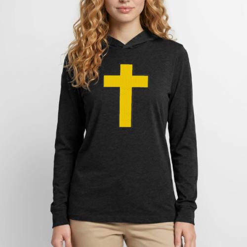Kevlar Cross Shirt–Christian Strength and Protect - Unisex Long Sleeve Hoodie Shirt