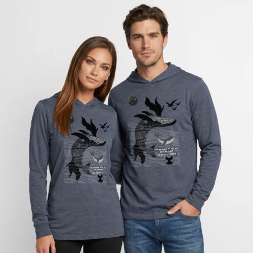 The Wonders Of The Sea - Unisex Long Sleeve Hoodie Shirt