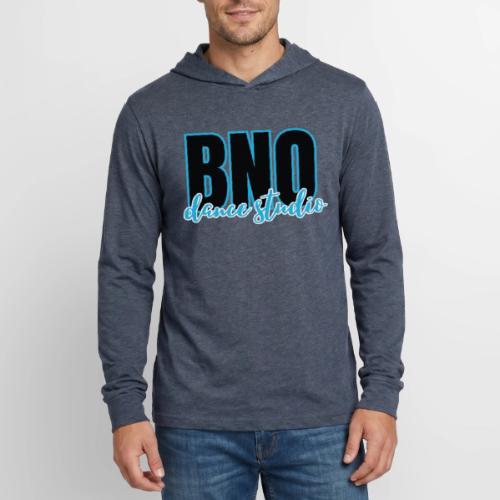 BNO black & blue logo - Unisex Long Sleeve Hoodie Shirt