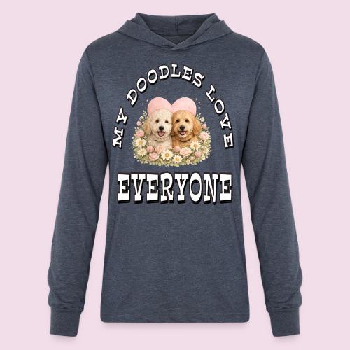 My Doodles Over Everyone - Unisex Long Sleeve Hoodie Shirt