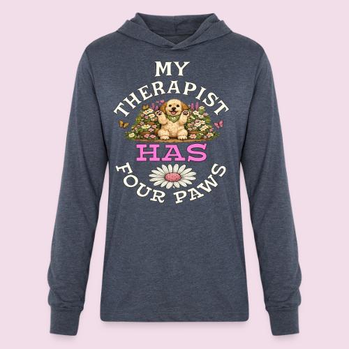 My Therapist Has Four Paws - Unisex Long Sleeve Hoodie Shirt