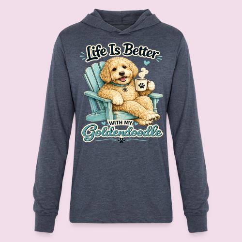 Life Is Better With My Goldendoodle - Unisex Long Sleeve Hoodie Shirt