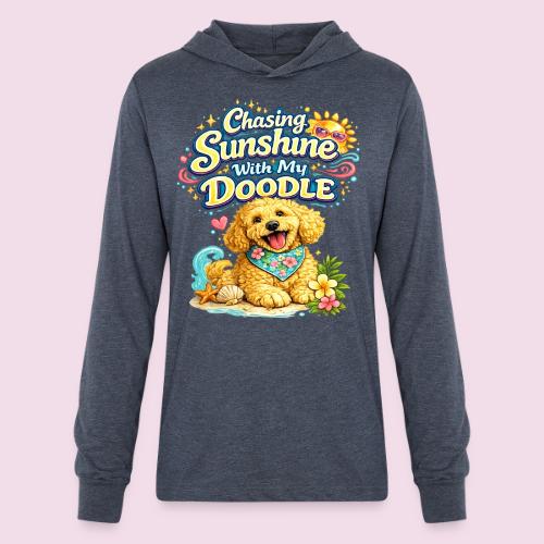 Chasing Sunshine With My Doodle - Unisex Long Sleeve Hoodie Shirt
