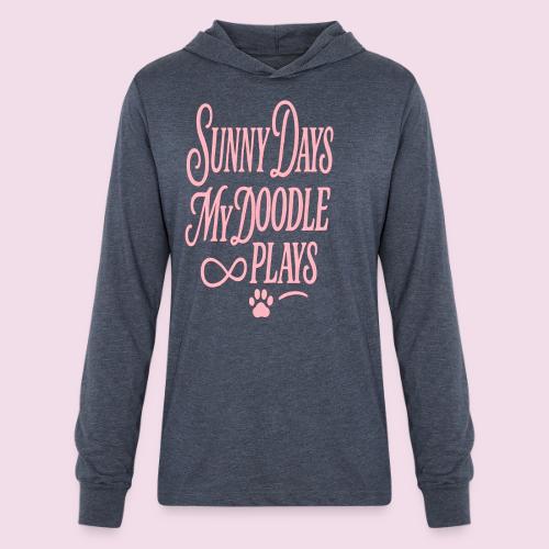 Sunny Days My Doodle Plays - Unisex Long Sleeve Hoodie Shirt