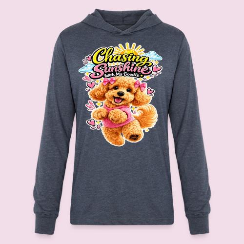 Chasing Sunshine With My Doodle - Unisex Long Sleeve Hoodie Shirt