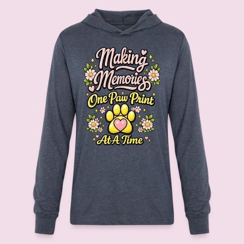 Making Memories One Paw Print At A Time - Unisex Long Sleeve Hoodie Shirt