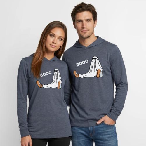 Ghost design - Unisex Long Sleeve Hoodie Shirt