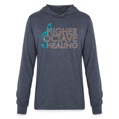 Higher Octave Healing Logo - Unisex Long Sleeve Hoodie Shirt