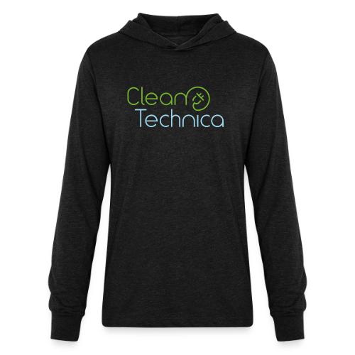 CleanTechnica Logo 2 - Unisex Long Sleeve Hoodie Shirt