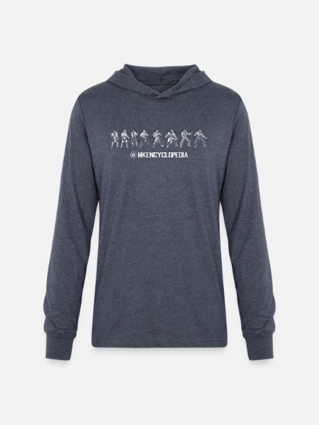 Evolution Sub Zero - Unisex Long Sleeve Hoodie Shirt - heather navy